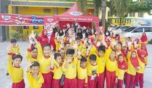 Zee School to School Edukasi Siswa akan Pentingnya Sarapan dan Minum Susu